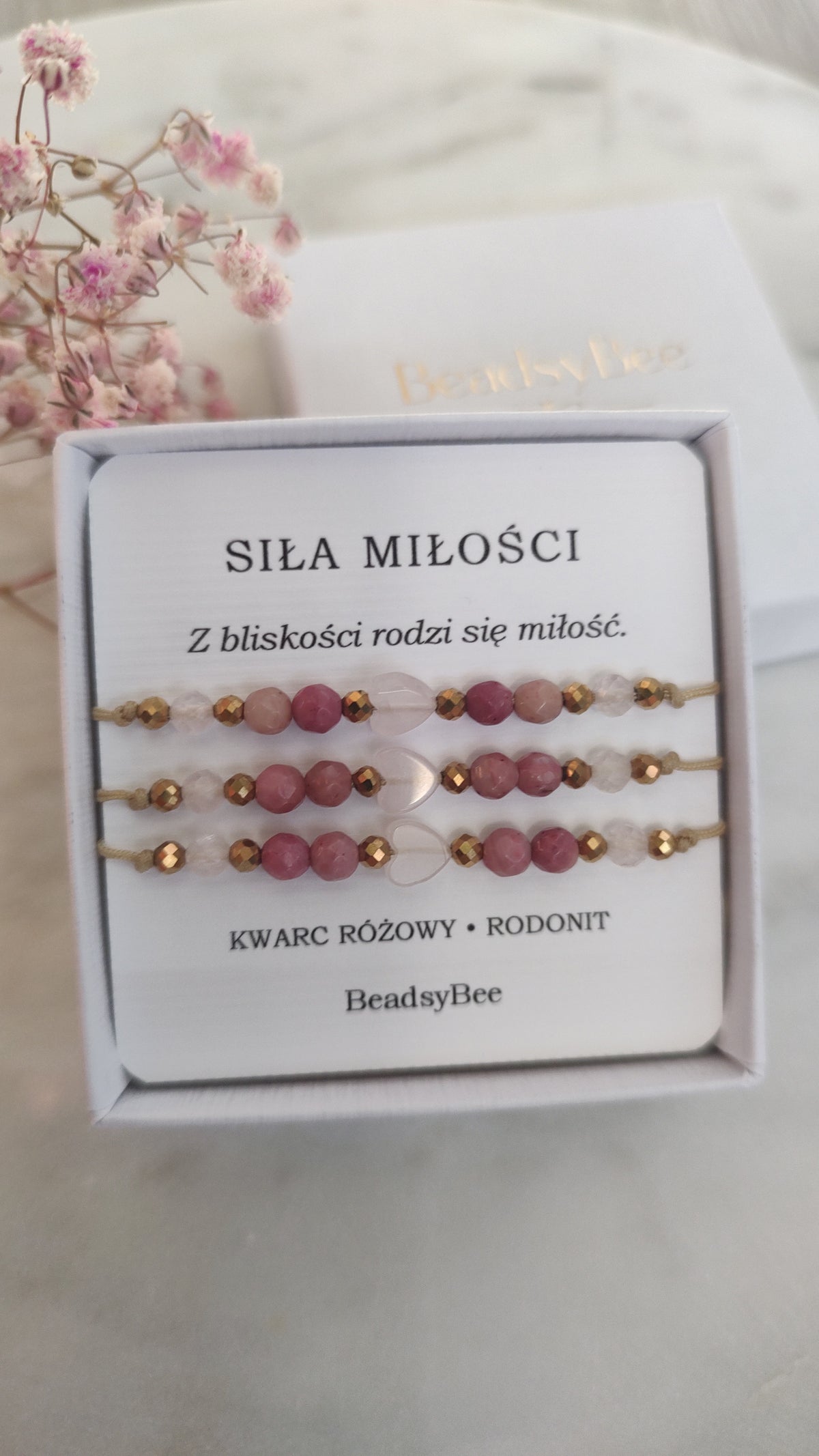 Siła miłości (3 bransoletki)
